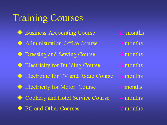 Training Courses