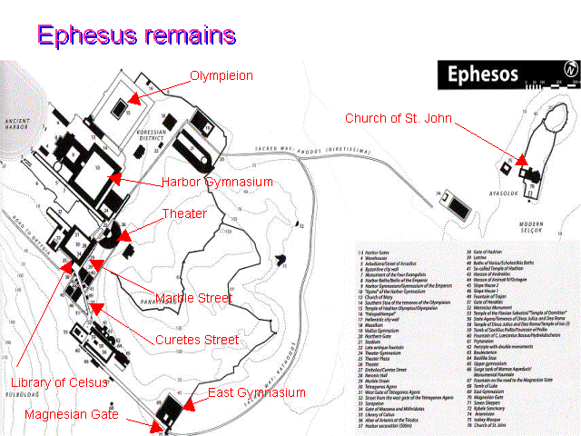 Ephesus remains